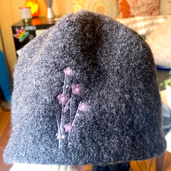 Pistil Brand Charcoal Grey Wool Beanie 